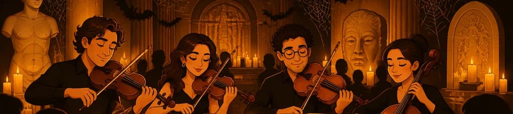 Noche de Halloween con Clásicos Musicales a la Luz de las Velas
