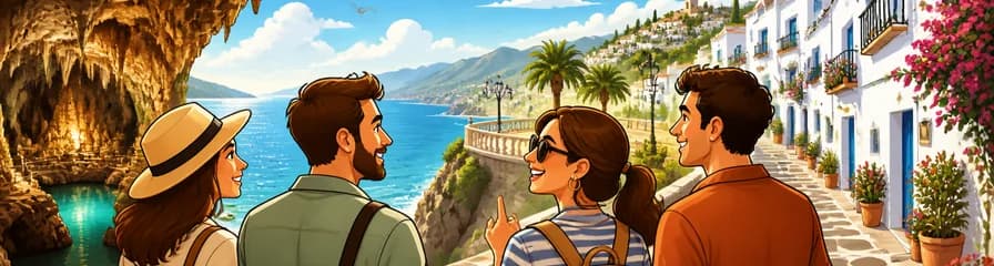 Excursión privada por la Costa del Sol: de Málaga a Nerja y Frigiliana