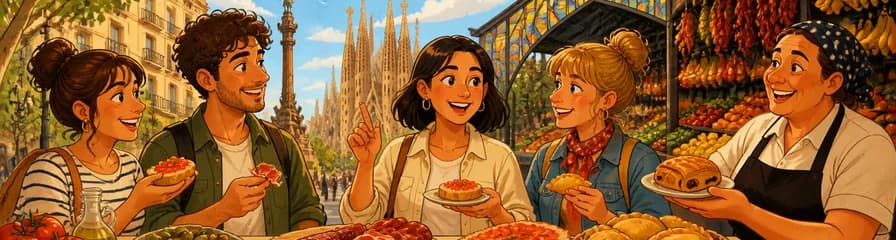 Recorrido culinario por Barcelona y la cocina tradicional de Simona