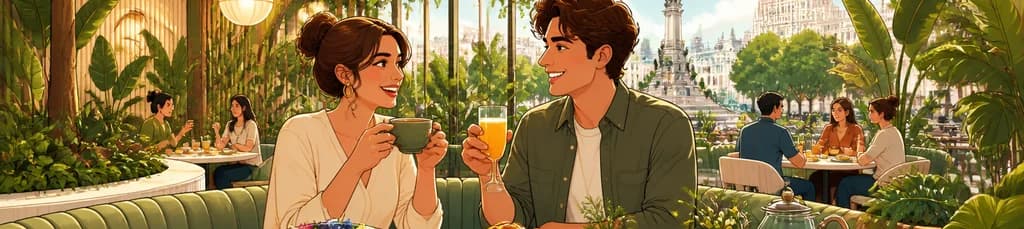 Disfruta del brunch de fin de semana en Botania, el oasis gastronómico junto a Plaza de España