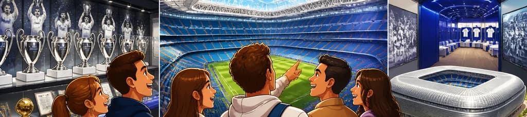 Visita el Estadio Santiago Bernabéu y su Museo
