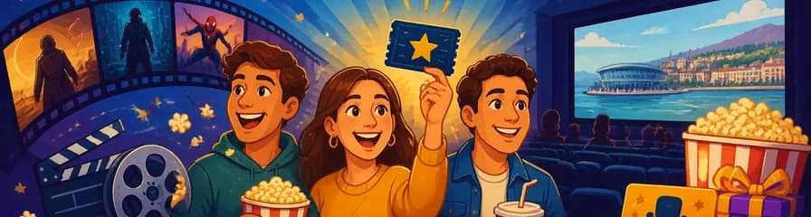 Adquiere tus entradas con descuento para la cartelera completa de Cinesa en Santander