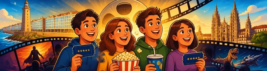 Consigue tus entradas para Cinesa en A Coruña y Santiago de Compostela: ¡toda la cartelera a tu alcance!