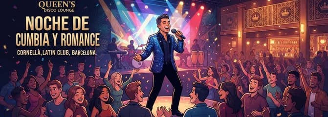 Américo en Queen's, una noche de Fiesta Piola en Barcelona