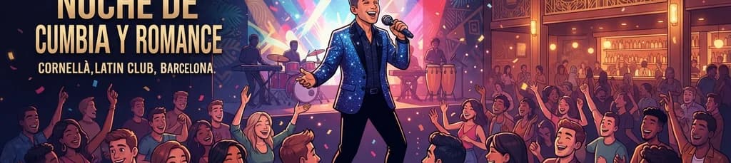 Américo en Queen's, una noche de Fiesta Piola en Barcelona