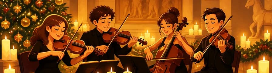 Concierto Candlelight de Clásicos Navideños en el Gabinete Literario