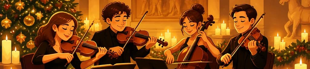 Concierto Candlelight de Clásicos Navideños en el Gabinete Literario