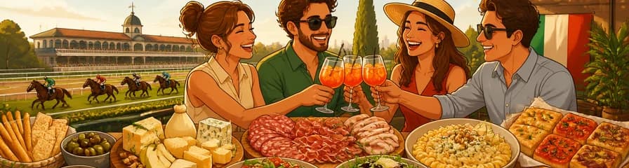 Disfruta del auténtico aperitivo italiano "Ciao l'aperitivo" en el Hipódromo de la Zarzuela de Madrid