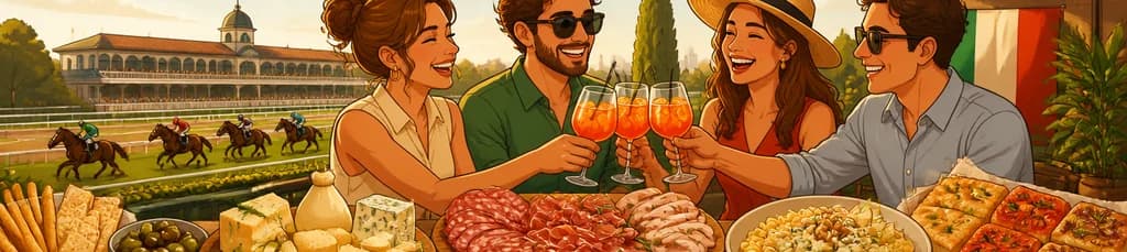 Disfruta del auténtico aperitivo italiano "Ciao l'aperitivo" en el Hipódromo de la Zarzuela de Madrid