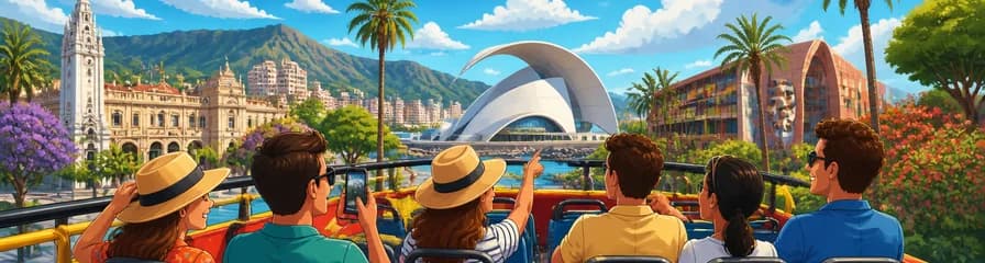 Descubre Santa Cruz de Tenerife con el tour en autobús turístico