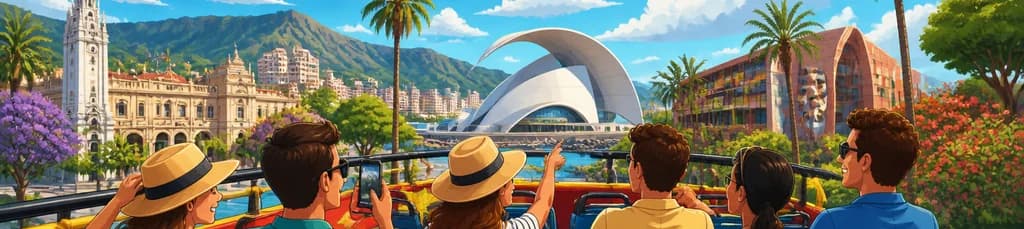 Descubre Santa Cruz de Tenerife con el tour en autobús turístico