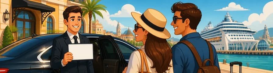 Servicio de traslado privado: desde su hotel en Valencia hasta el puerto de cruceros de Valencia