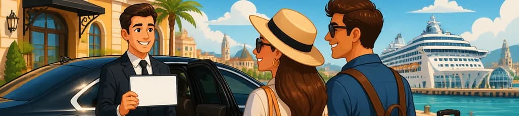 Servicio de traslado privado: desde su hotel en Valencia hasta el puerto de cruceros de Valencia