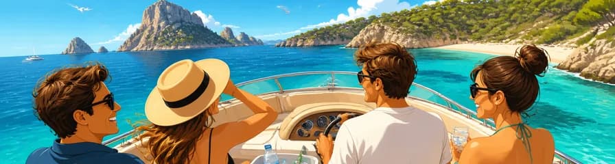 Alquiler de embarcaciones con Scorpora Charters en Ibiza y Formentera