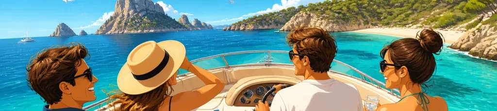Alquiler de embarcaciones con Scorpora Charters en Ibiza y Formentera