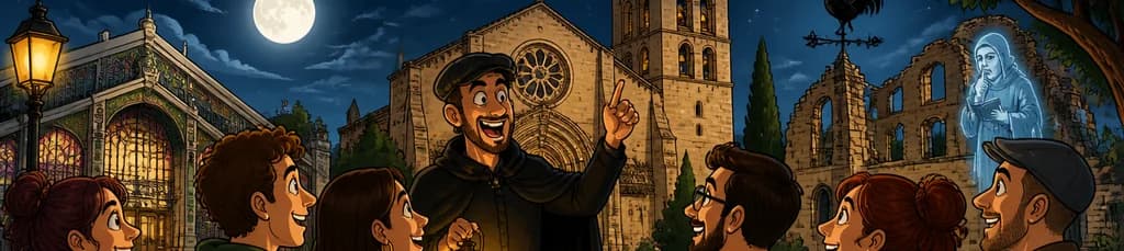 Recorrido de misterios y leyendas por Sant Cugat con HL Comedy Tours