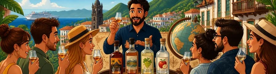 Experiencia de cata "Espíritus del Mundo" en Santa Cruz de La Palma