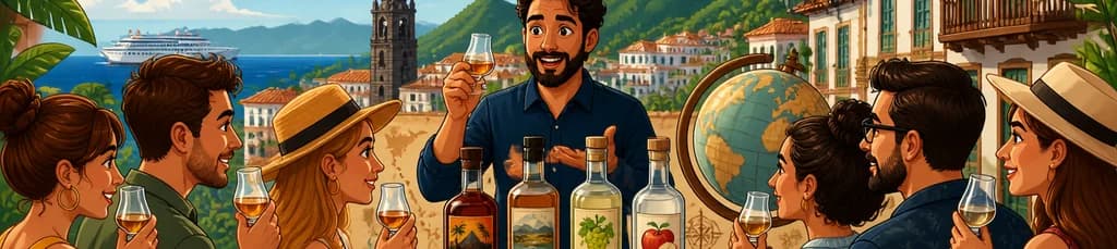 Experiencia de cata "Espíritus del Mundo" en Santa Cruz de La Palma