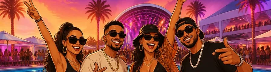 Pase a discotecas y fiestas en la piscina de Hip-Hop, R&B y Reggaeton en Ibiza