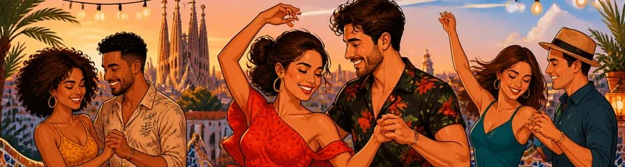 Sesión de baile en Barcelona para entusiastas de la salsa