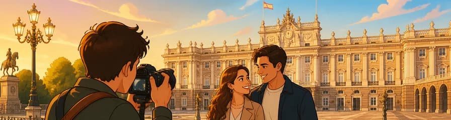 Sesión fotográfica profesional: Inmortaliza tus momentos en el Palacio Real de Madrid