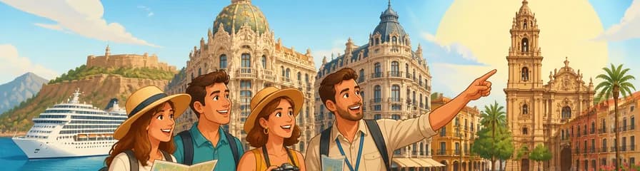 Excursión de día completo a Cartagena y Murcia para pasajeros de cruceros