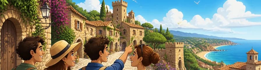 Descubre los asombrosos pueblos medievales de la Costa Brava en una excursión de día completo con recogida en el hotel