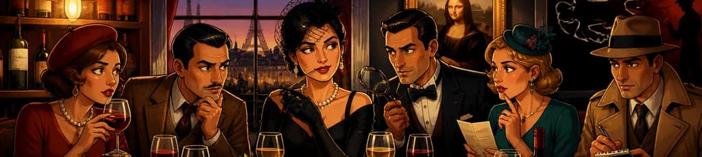 Zarate Vinoteca en Huelva presenta: La Cena Criminal, una experiencia interactiva de misterio y gastronomía