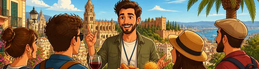 Descubre Málaga como un auténtico malagueño: Tour privado a pie