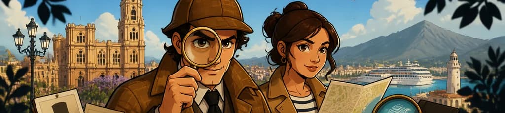 Resuelve el misterio de un asesinato con Sherlock Holmes en un juego autoguiado por Málaga