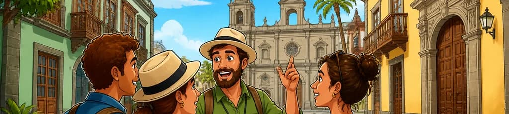Un paseo privado guiado por el casco antiguo de Las Palmas