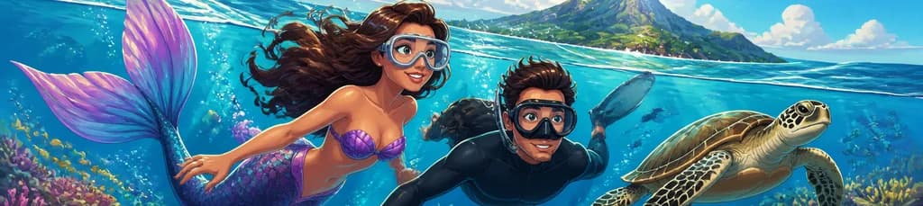 Sumérgete en la Magia Submarina: Mermaiding y Freediving en Tenerife