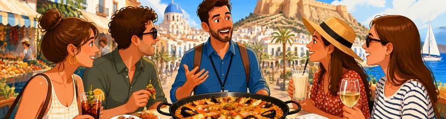 Recorrido gastronómico de aventura: Paella y Alicante