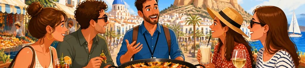 Recorrido gastronómico de aventura: Paella y Alicante