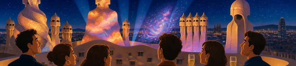 Sumérgete en la Noche: Experiencia en Casa Milà - La Pedrera
