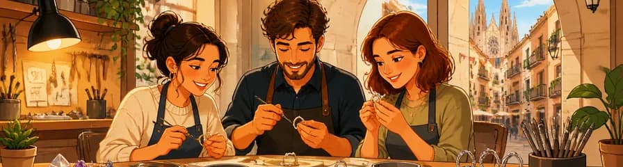 Experiencia de joyería en El Born, Barcelona: crea tu propio anillo
