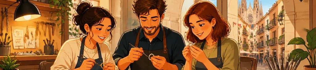 Experiencia de joyería en El Born, Barcelona: crea tu propio anillo