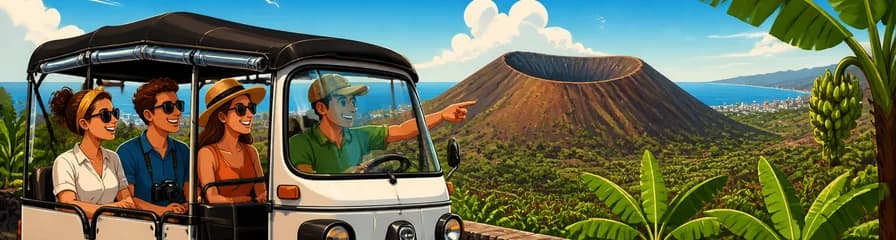 Tour en Tuk Tuk para Explorar el Volcán Escondido en Costa Adeje