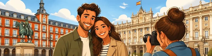 Sesión de fotos en Madrid: inmortaliza tus recuerdos en la Plaza Mayor y el Palacio Real