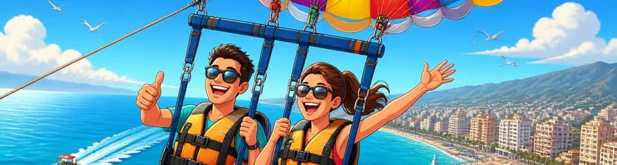 Vuela en parasailing por la Costa del Sol desde Fuengirola