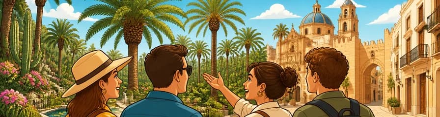 Tour privado de medio día a Elche partiendo de Alicante