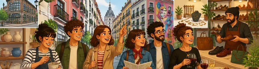 Recorrido a pie por la creatividad artesanal de Madrid: Chueca, Las Salesas y Malasaña