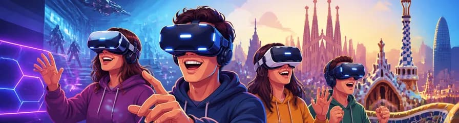 Vive la experiencia de realidad virtual en Barcelona