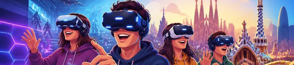 Vive la experiencia de realidad virtual en Barcelona