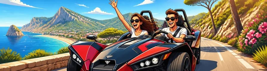 Aventura de medio día en Mallorca: ruta en Slingshot desde Paguera