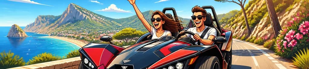 Aventura de medio día en Mallorca: ruta en Slingshot desde Paguera