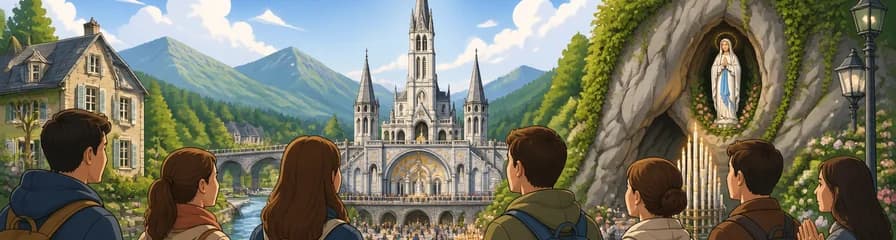 Recorrido por el Santuario de Lourdes: una peregrinación católica desde San Sebastián