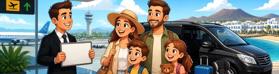 Servicio privado de traslados desde el Aeropuerto de Lanzarote (ACE) hasta Playa Blanca