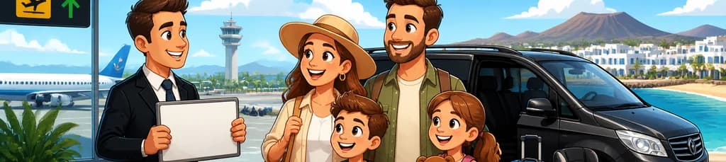 Servicio privado de traslados desde el Aeropuerto de Lanzarote (ACE) hasta Playa Blanca