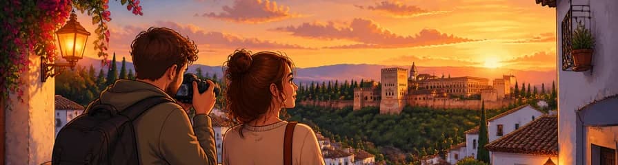 Excursión fotográfica privada: el atardecer en el Albaicín